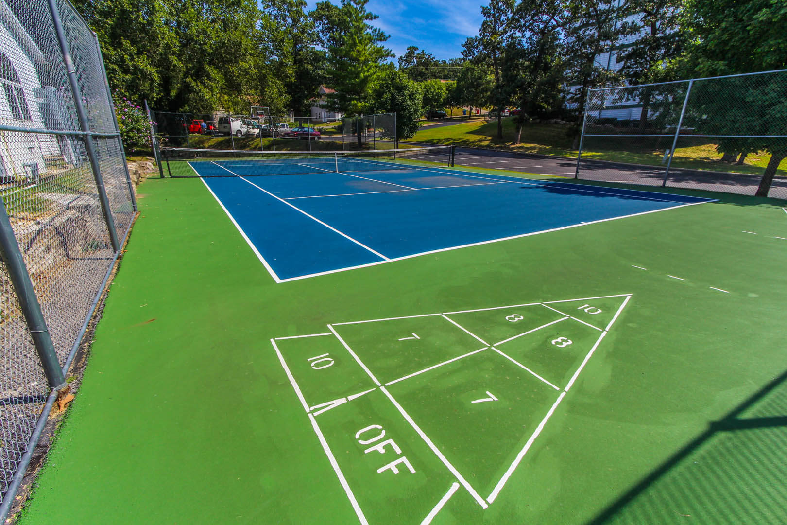 Carriage Place Resort Tennis Court